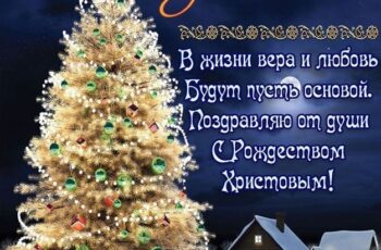 Сердечно поздравляем всех православных христиан с великим праздником Рождества Христова!