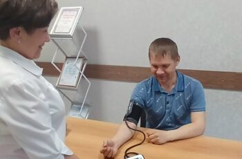 В санатории “Урал” проходит акция “Будь здоров”.